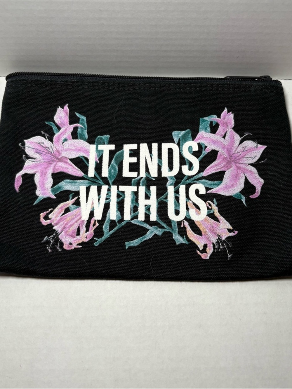 Out of Print It Ends with Us Colleen Hoover Bookish Reader Pencil Case Bag